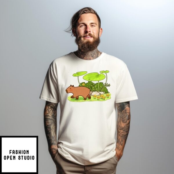 Capybara In The Jungle T-Shirt