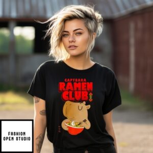 Capybara Ramen Club T-Shirt