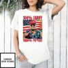 Caricature 104 Tariff 1000 Patriot Trump China Vintage T-Shirt