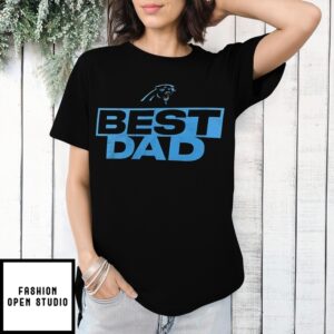 Carolina Panthers Nfl Football Best Dad 2025 T-Shirt