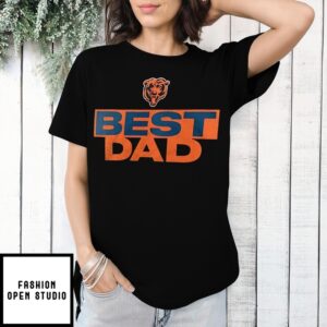 Chicago Bears Nfl Football Best Dad Logo T-Shirt