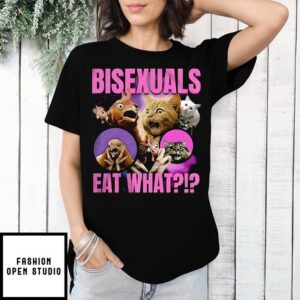 Chicken and cat bisexuals eat what vintage bootleg style T-Shirt