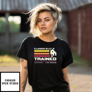 Classically Trained Gaming Pioneer 8-Bit Survivor T-Shirt