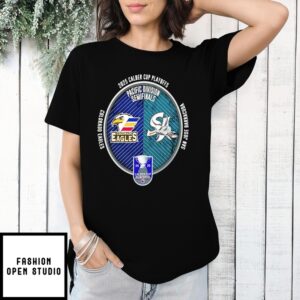 Colorado Eagles Vs San Jose Barracuda 2025 Calder Cup Playoffs T-Shirt