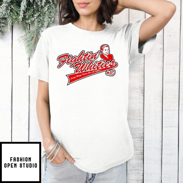 Colorado Indian Basketball Fighting’ Whities Everything’S Gonna Be All White 10 T-Shirt