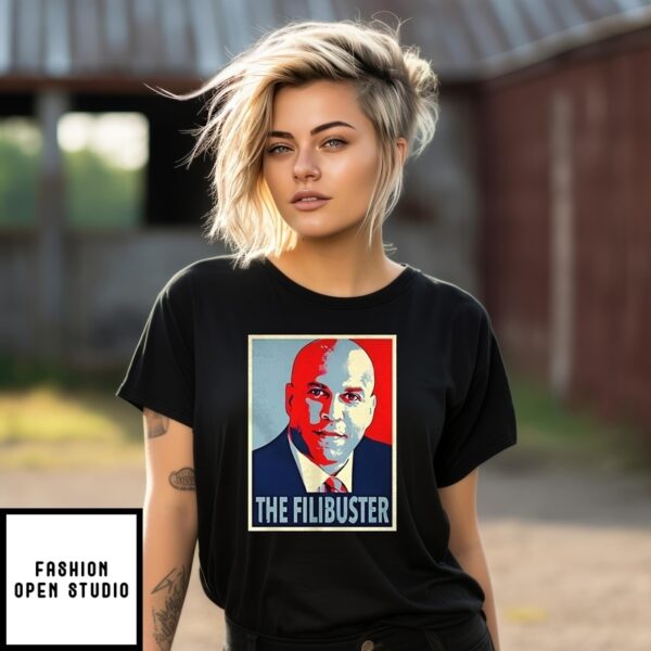 Cory Booker The Filibuster T-Shirt