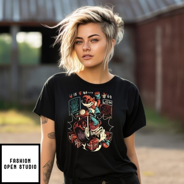 Crash Bandicoot Cybercoot 2025 T-Shirt