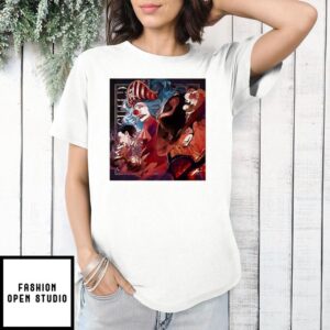 Crocodile and Buggy and Dracule Mihawk One Piece warlords and emperors clash art T-Shirt