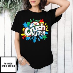 Crush Autism Colorful Shirt