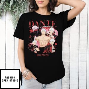 Dante Demon Hunter Devil May Cash Vintage Bootleg Style  T-Shirt