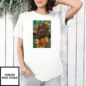 Dead & Company Mar 27 2025 Sphere Las Vegas Turtle Bears T-Shirt