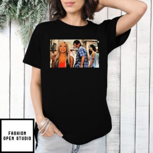 Dominik Liv Morgan Rhea Ripley Photo Graphic Shirt