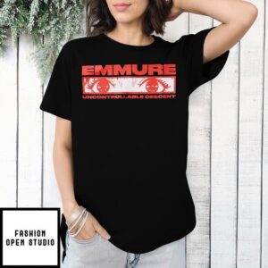 Emmure Uncontrollable Descent Eyes Anime T-Shirt