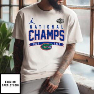 Florida Gators 2025 NCAA Men’s Basketball National Champions T-Shirt