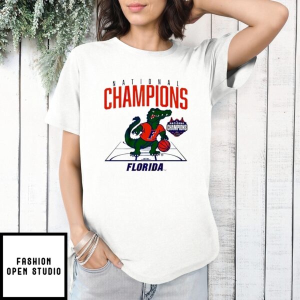 Florida Gators Ncaa Champions Mascot 2025 T-Shirt