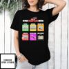 Flying Trampoline Meter No Risk Low Risk Medium Risk High Risk Extremely Risk Gone Foreva T-Shirt