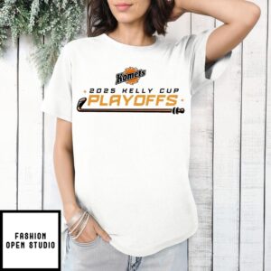 Fort Wayne Komets 2025 Kelly Cup Playoffs Logo T-Shirt