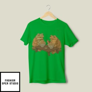 Frog And Toad Ramen 2025 Japan T-Shirt