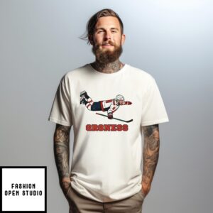 Gr8Ness Ovechkin Hockey Dive T-Shirt