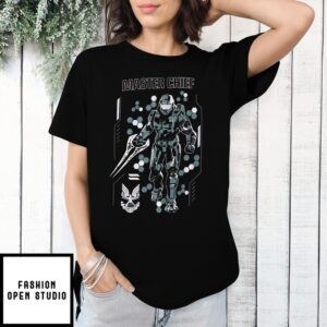 Halo Master Chief Holographic Foil Print T-Shirt
