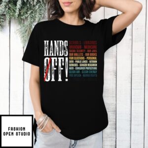 Hands Off Trump Protest 2025 T-Shirt