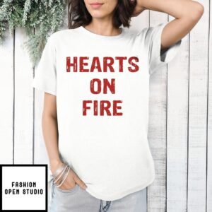 Hearts On Fire Christian Vintage T-Shirt