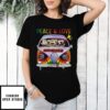 Hippie Snoopy Car Peace And Love T-Shirt