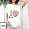 Homer Simpson Donut Modern Sisyphus T-Shirt