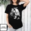 Hundred Big Face Head Portrait Typographic Graphic Shirt