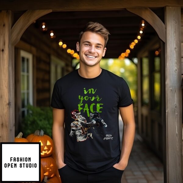 In Your Face Sb59Champs Fly Eagles Fly T-Shirt