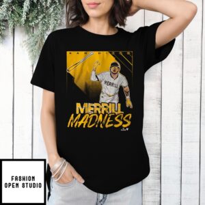 Jackson Merrill San Diego Padres Merrill Madness Bat Flip Mlb T-Shirt