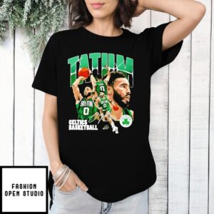 Jayson Tatum Boston Celtics Signature Vintage Bootleg Style 2025 T-Shirt