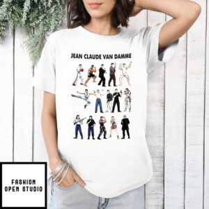 Jean Claude Van Damme Poses Shirt