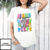 Jesus Is Risen Tell Your Peeps Easter Day Christian Bunny T-Shirt