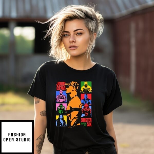 John Cena Sinister Six Shooters Only T-Shirt