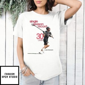 Julian Radossich Single Season Record 30 Caused Turnovers Shirt