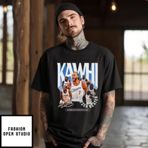Kawhi Leonard Buzzer Beater T-Shirt