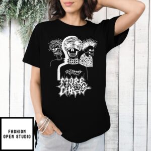 Ken Carson Ed Hardy X More Chaos And Friends Skeleton T-Shirt