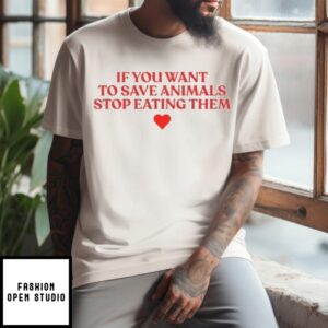 Kevin Smith If You Want To Save Animals Stop Eating Them T-Shirt
