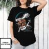 Kobe Bryant Philadelphia Eagles Helmet Signature T-Shirt