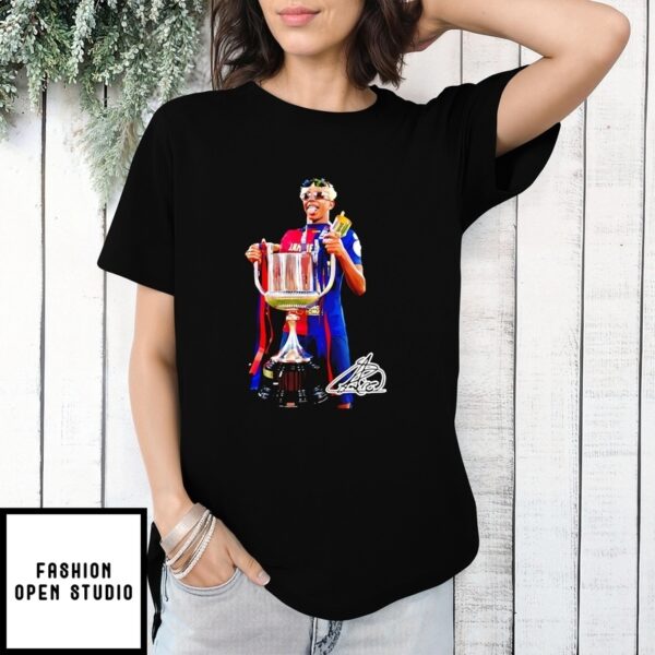 Lamine Yamal Fc Barcelona Champions Trophy T-Shirt