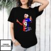 Lamine Yamal Say Hi Fc Barcelona Champions Signature Illustrated T-Shirt