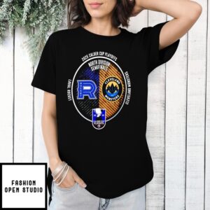 Laval Rocket Vs Cleveland Monsters 2025 Calder Cup Playoffs T-Shirt
