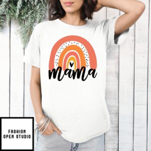 Mama Rainbow Mother’S Day Valentines T-Shirt