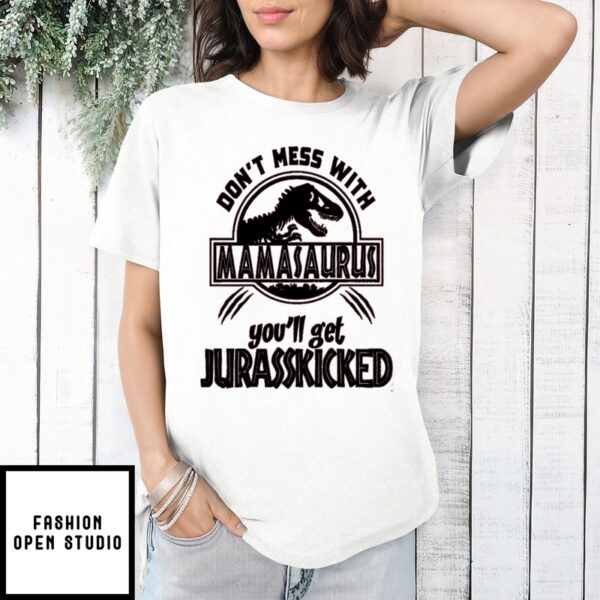 Mamasaurus Grandma Mothers Day New Mom T-Shirt