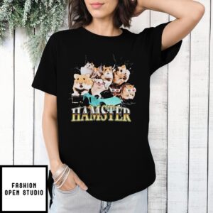 Meme Hamsters Vintage Bootleg Style T-Shirt