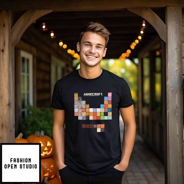 Minecraft Table Of Elements 2025 T-Shirt