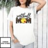 Mother’S Day T-Shirt Softball Mom Leopard Gift For Sport Lovers