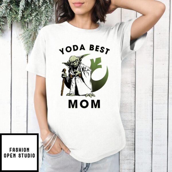 Mother’S Day T-Shirt Yoda Best Mom Gift For Star Wars Fans