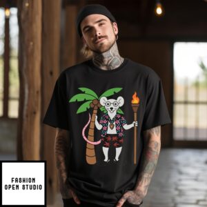 Myles Kuah Pole Dancing Jungle Rat T-Shirt